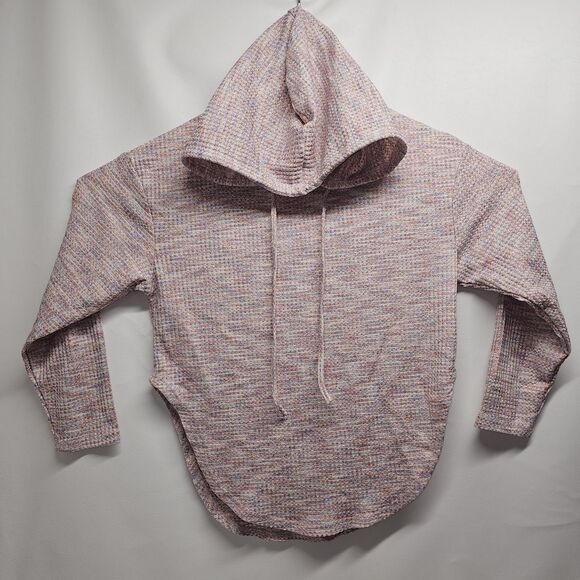 Tops - SHEIN Curve Women’s 1XL Multicolor Knit Hoodie Pullover 95% Polyester 5% Elastan